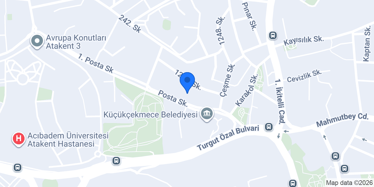 Atakent Atölye Eğitim konumu