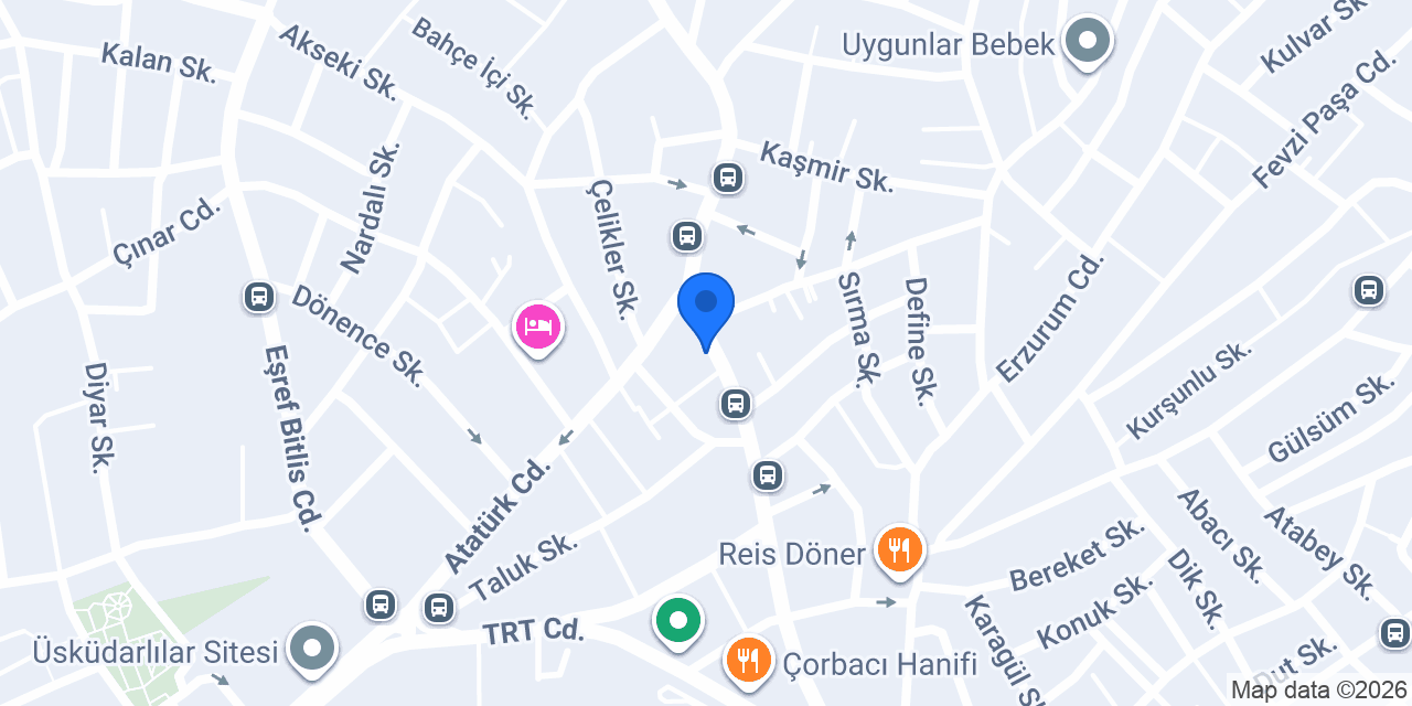 Gülcan Mobilya konumu