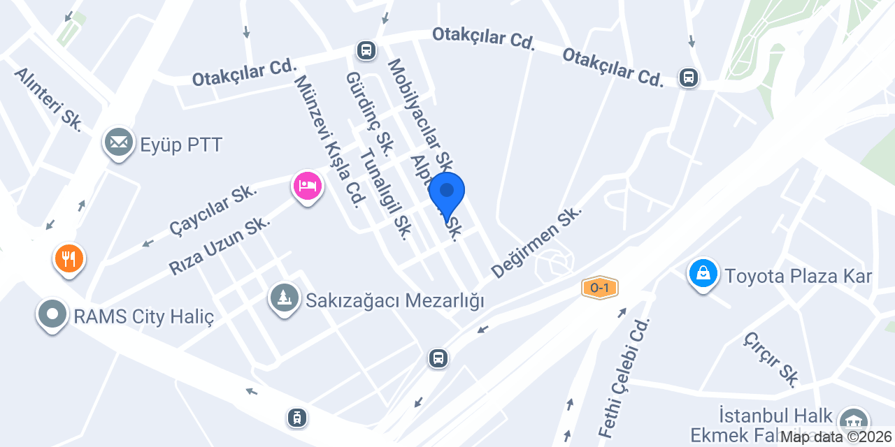 Azram Kebap Eyüp konumu