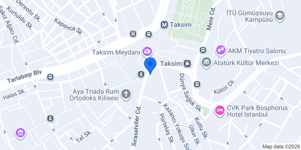 Hafız Mustafa 1864 Meydan konumu