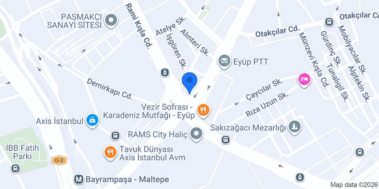 Kudüs Dostları Derneği konumu
