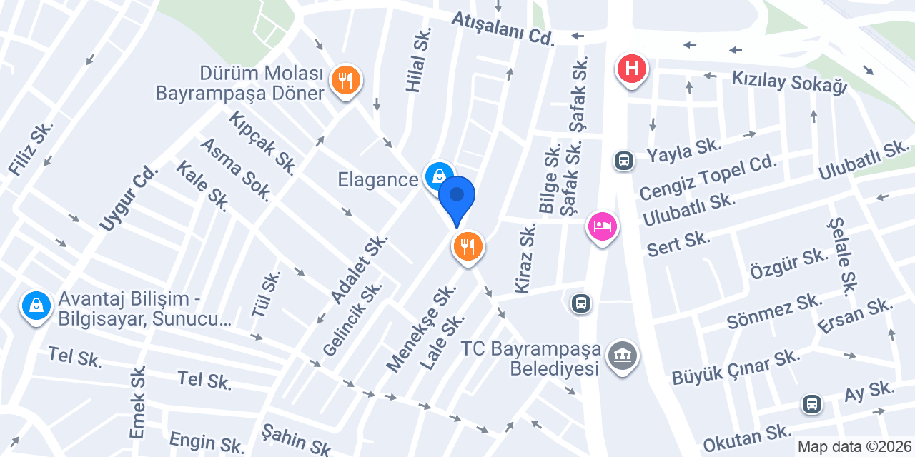 İşler Kitabevleri konumu