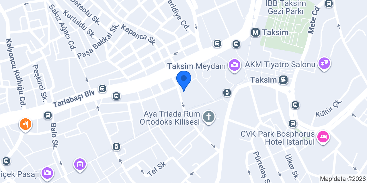 Surp Ohan Voskiperan Kilisesi konumu