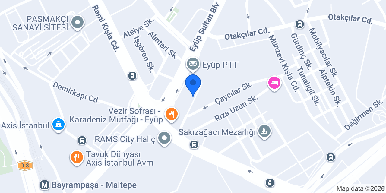 Afi Metal ve İnşaat Malzemeleri konumu
