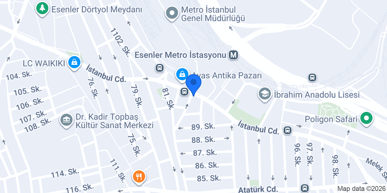 Damak ızgara konumu
