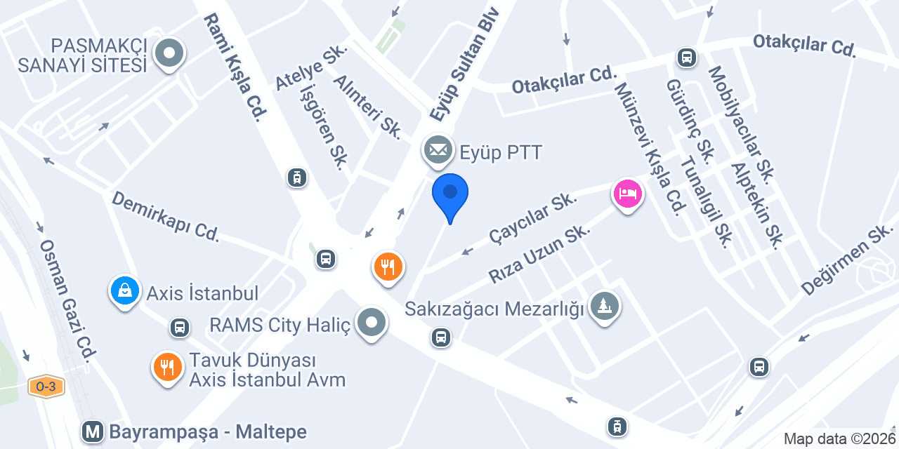 Emkare Flex konumu