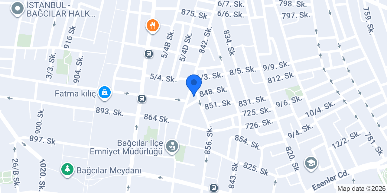 Derya Yapı konumu