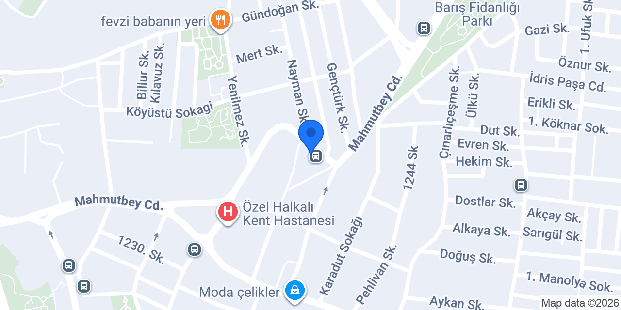 Meşhur Sarıyer Börekçisi konumu