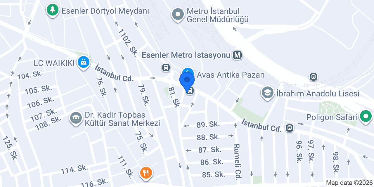 44 Berivan çiçekçilik konumu