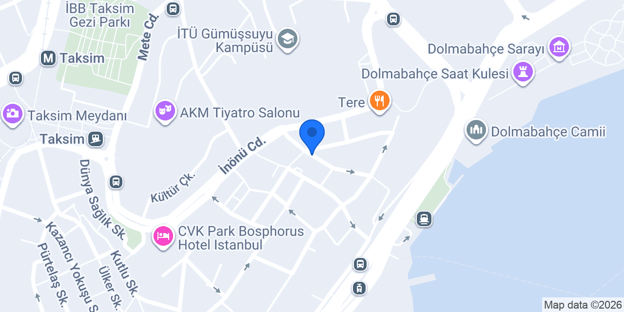 Studio Mavi Beyaz konumu