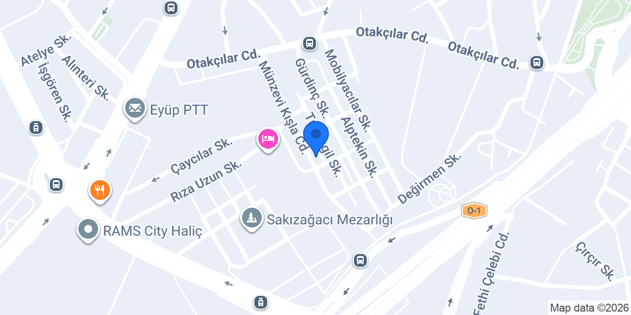 Huzur Ev Aksesuar konumu