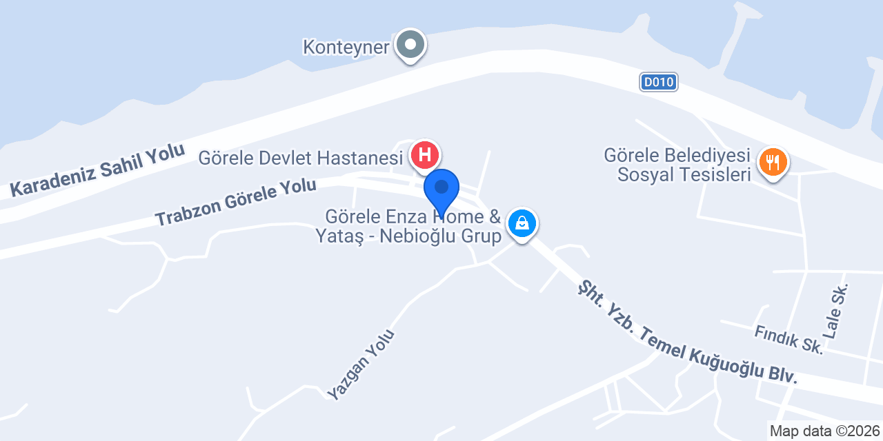 Koç Optik Görele konumu