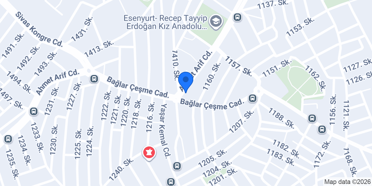 Erguvan Avukatlık Bürosu konumu