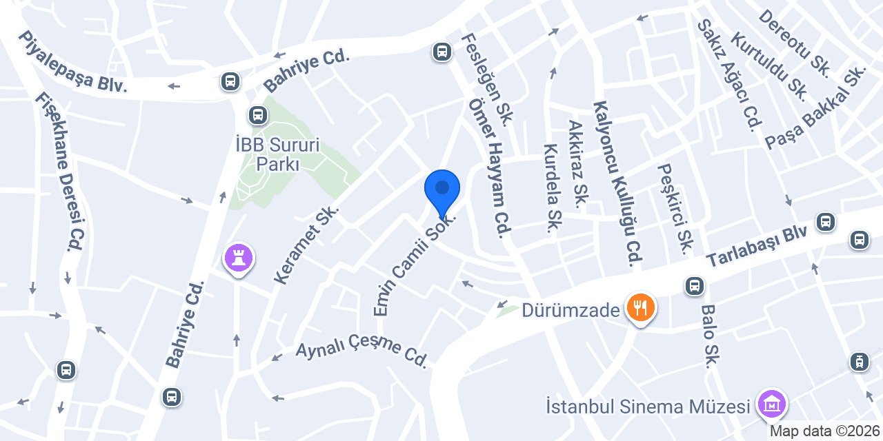 Pekcan Hukuk Bürosu konumu