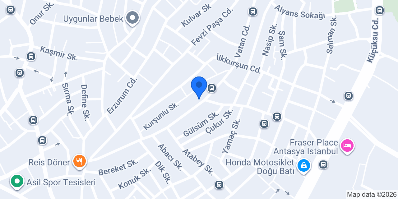 AKBAL CAM BALKON konumu
