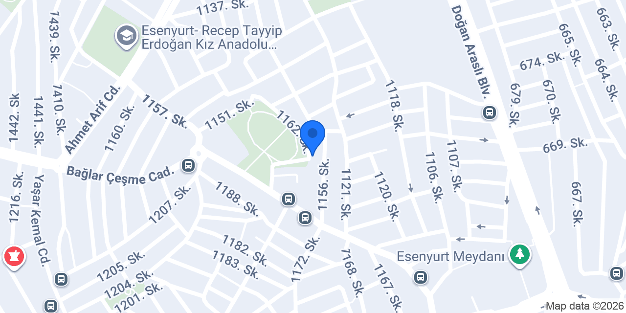 Diş Hekimi Kerem Evliyaoğlu konumu