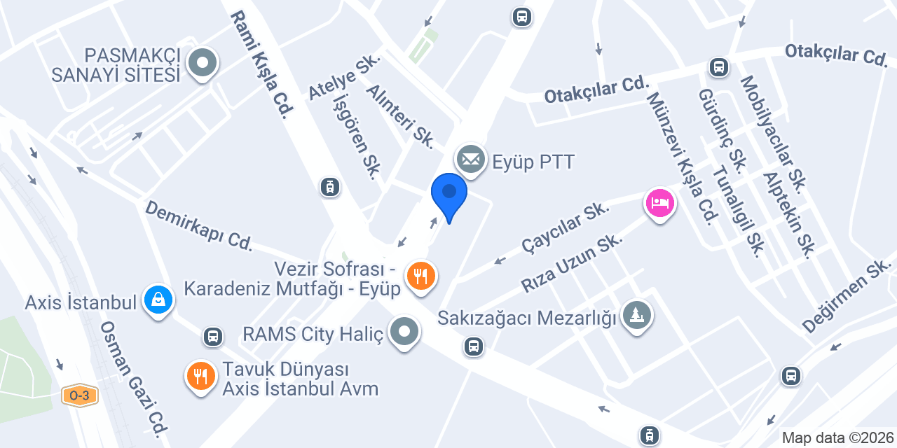 Hipel Endüstriyel Otomasyon Ltd. konumu