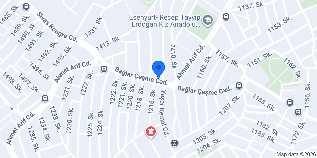 Ateş Tekel Şarküteri konumu