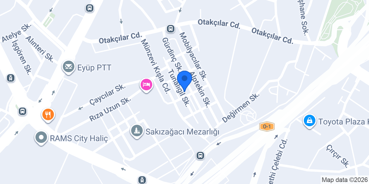 Akşahin Mobilya konumu