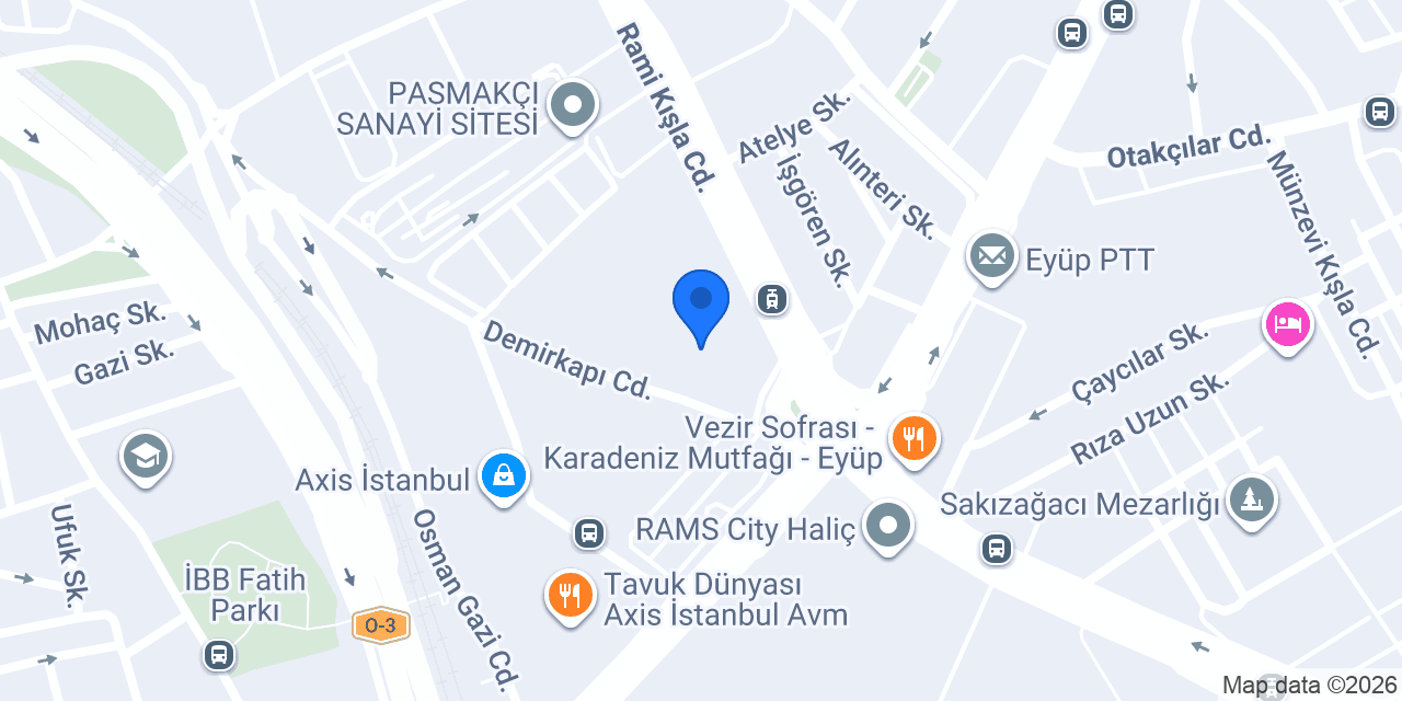 Damascus Dünyası konumu