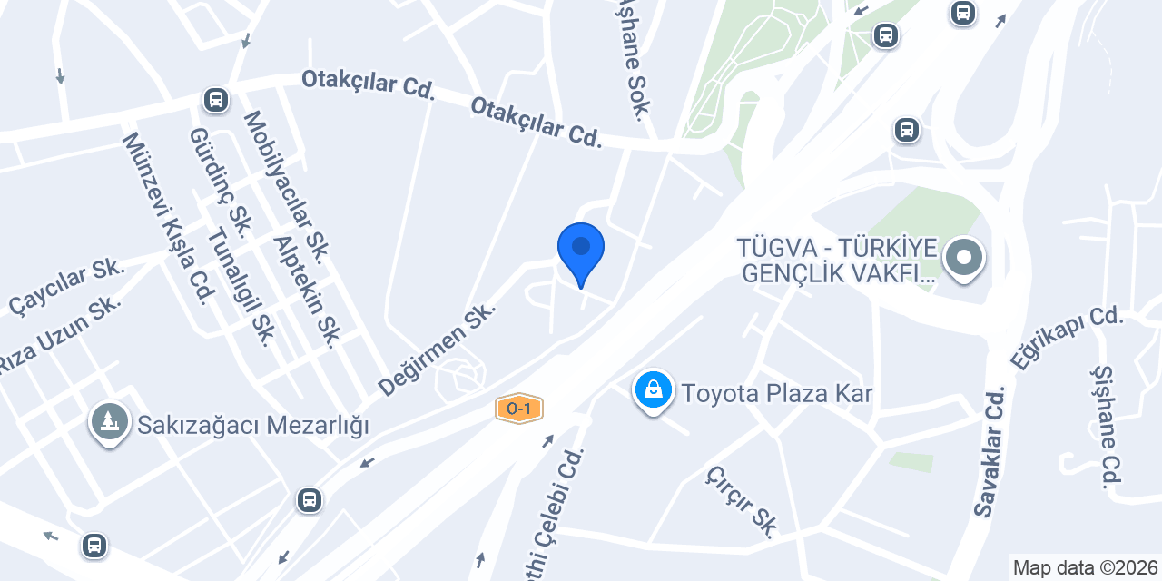 TEKDER İstanbul Eyüpsultan Yerleşkesi konumu