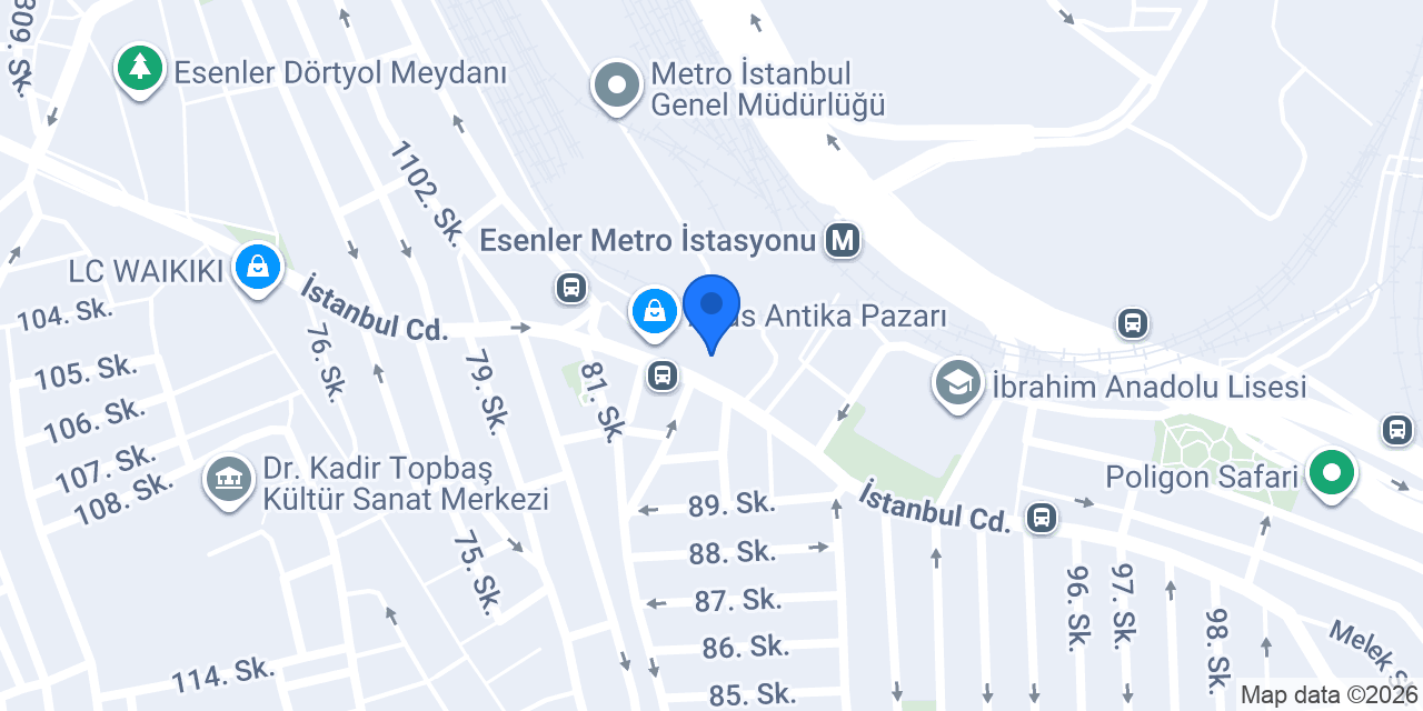 Hatay İsk Döner konumu