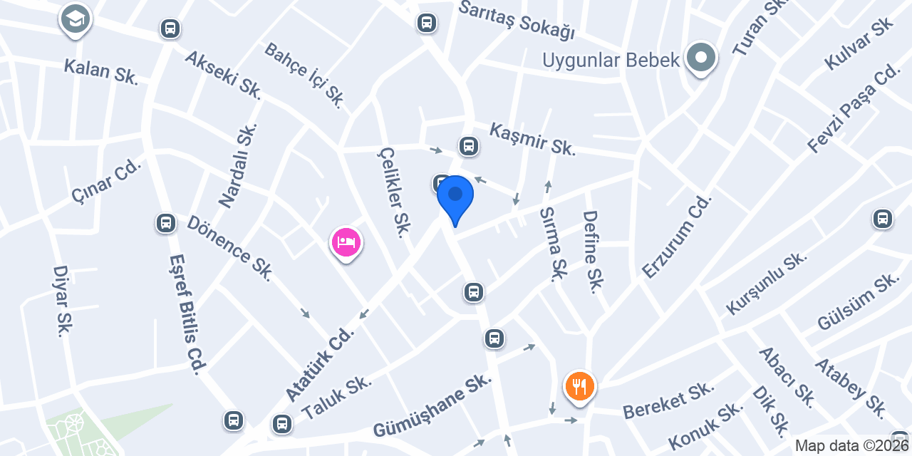 Kasparoğlu Fırın Pasta&Cafe konumu