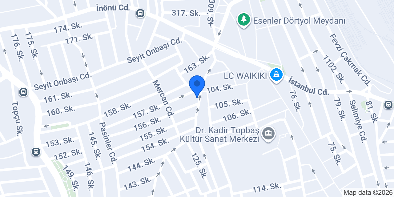 Oses Çiğ Köfte konumu