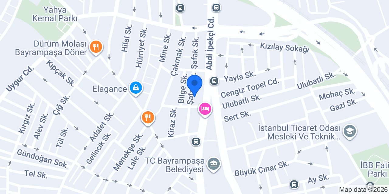 BRK DEKOR konumu