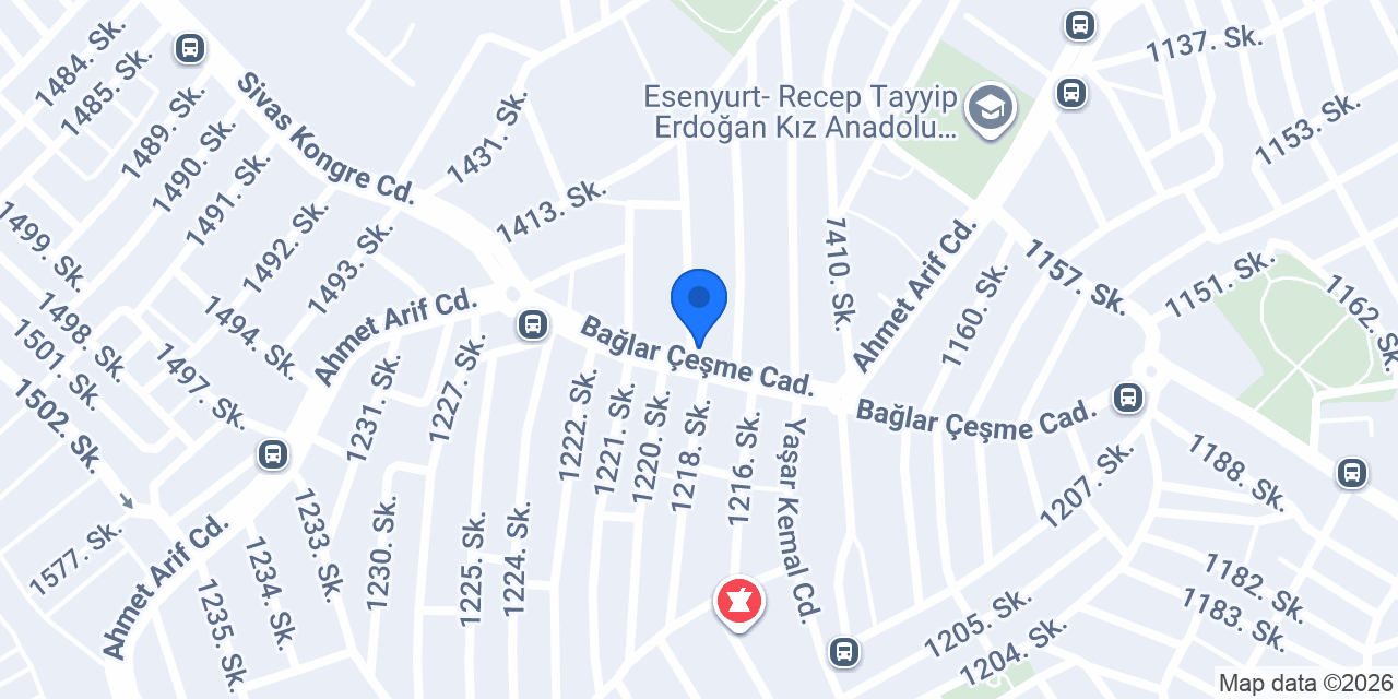 Altın Ekmek Unlu Mamüleri konumu