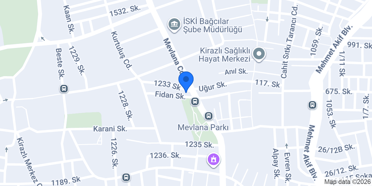 Saç Tasarım Meftun konumu