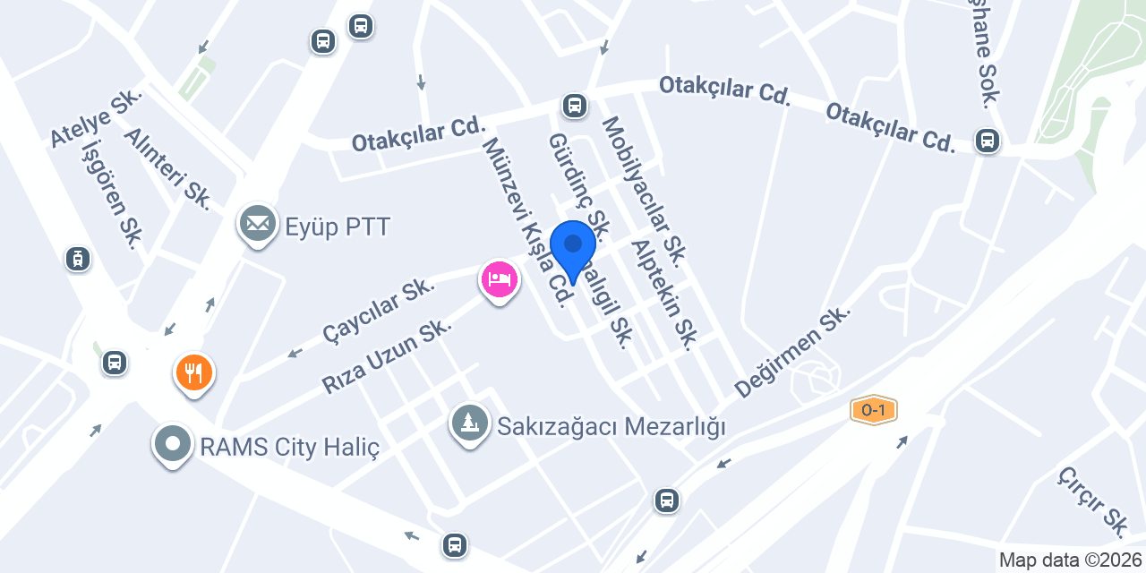 Bey-Su Mobilya konumu