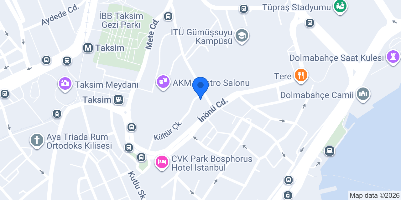 Özkurt Hukuk Bürosu konumu