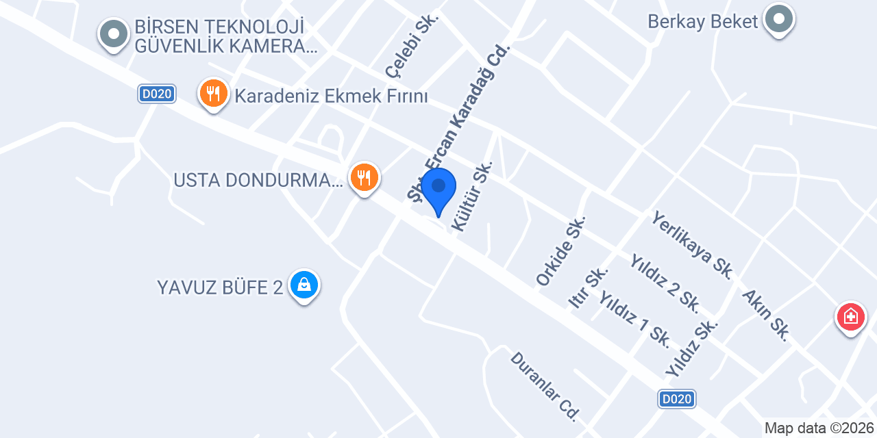 Petrol Ofisi konumu