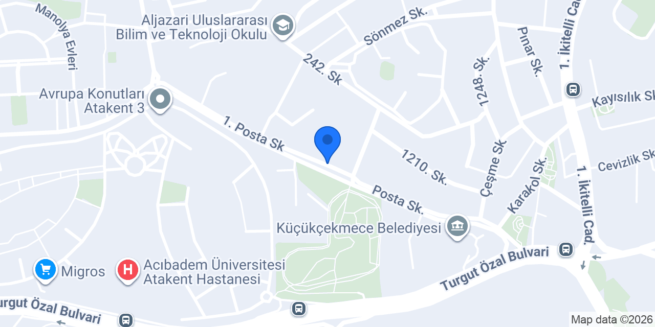 AKD Halkalı konumu
