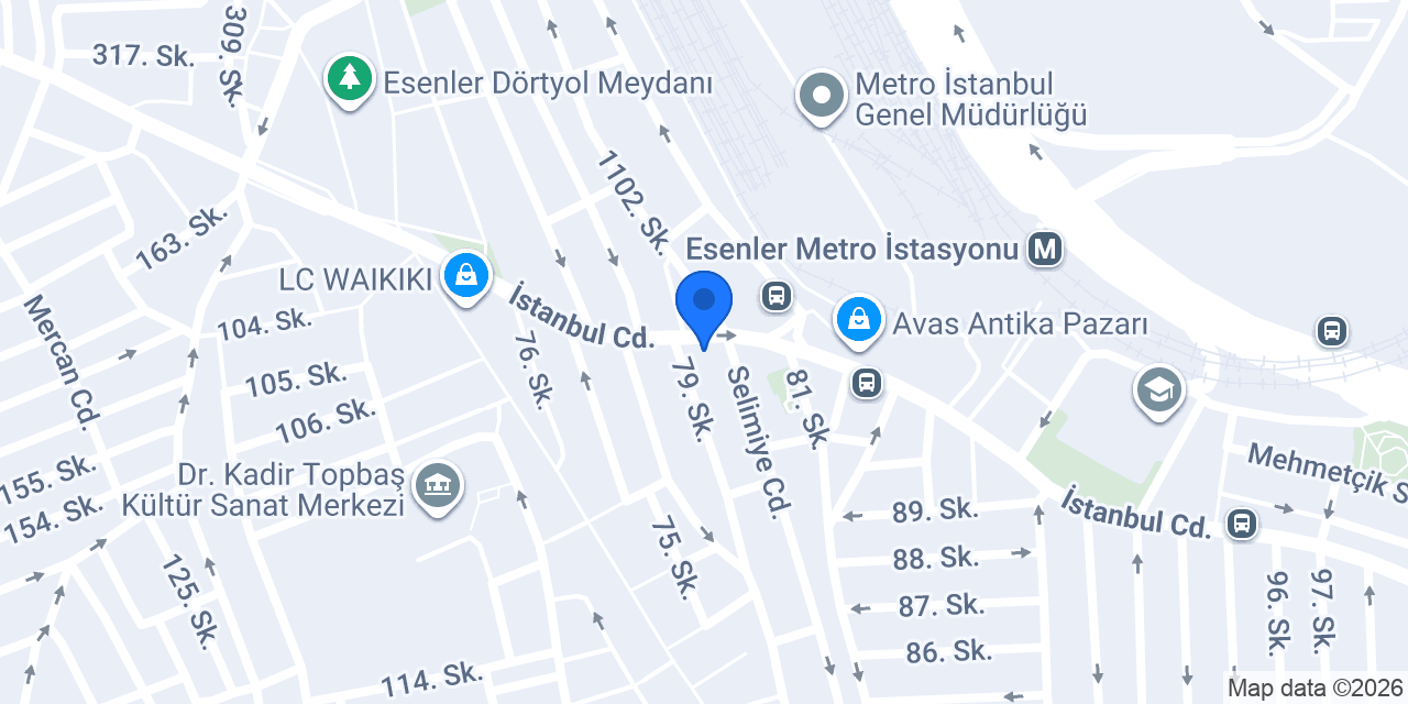 Melek Bayan Kuaförü konumu