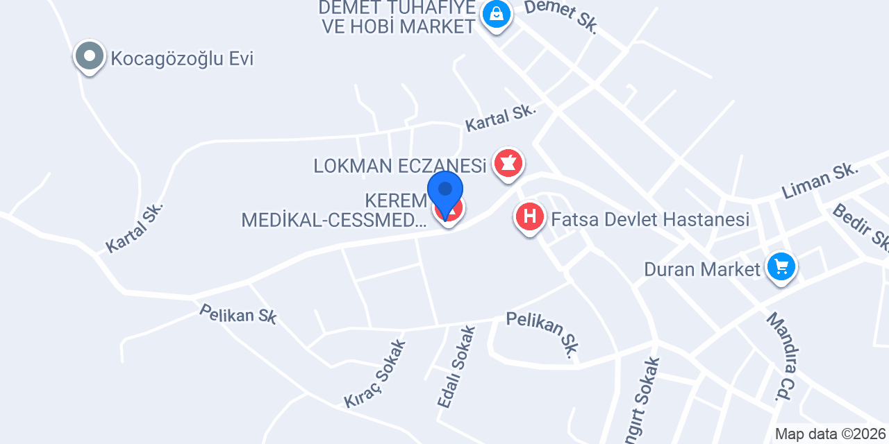 Özcan Medikal konumu