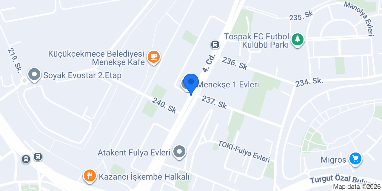 Bht Göz konumu