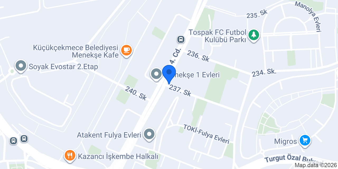 Atakent Premium Tekel konumu