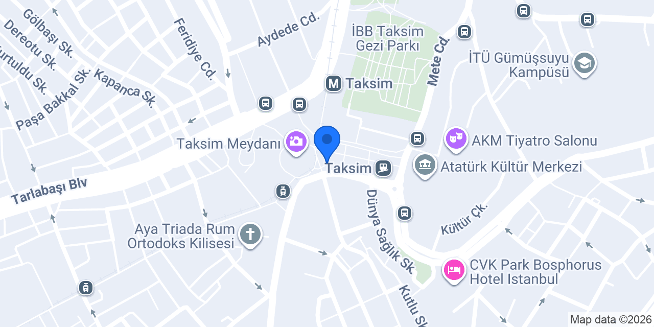 İstanbulkart Başvuru Merkezi konumu