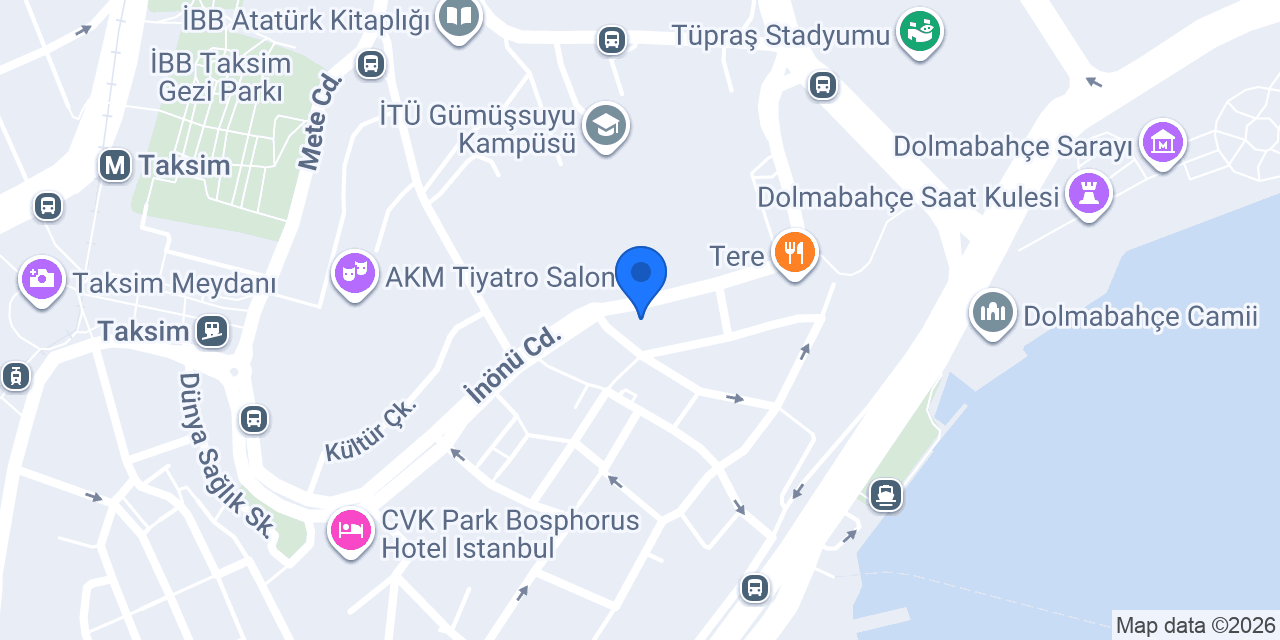 Dt. Çağla Celil konumu