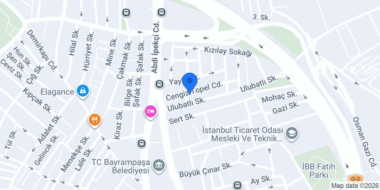 Buğra Tekstil konumu