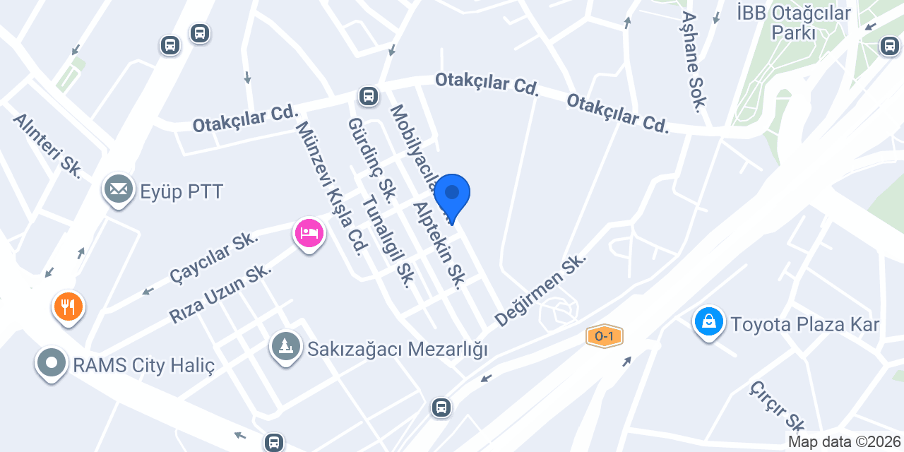 Ağaçsaray Mobilya konumu