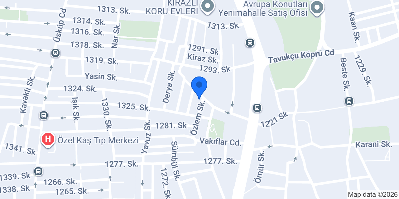 Yeşilbağ Yufka & Kadayıf konumu