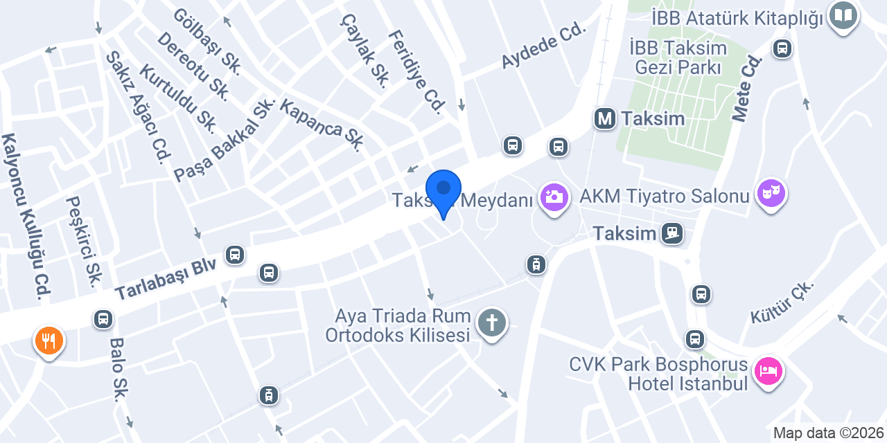Tomyum​ Taksim konumu