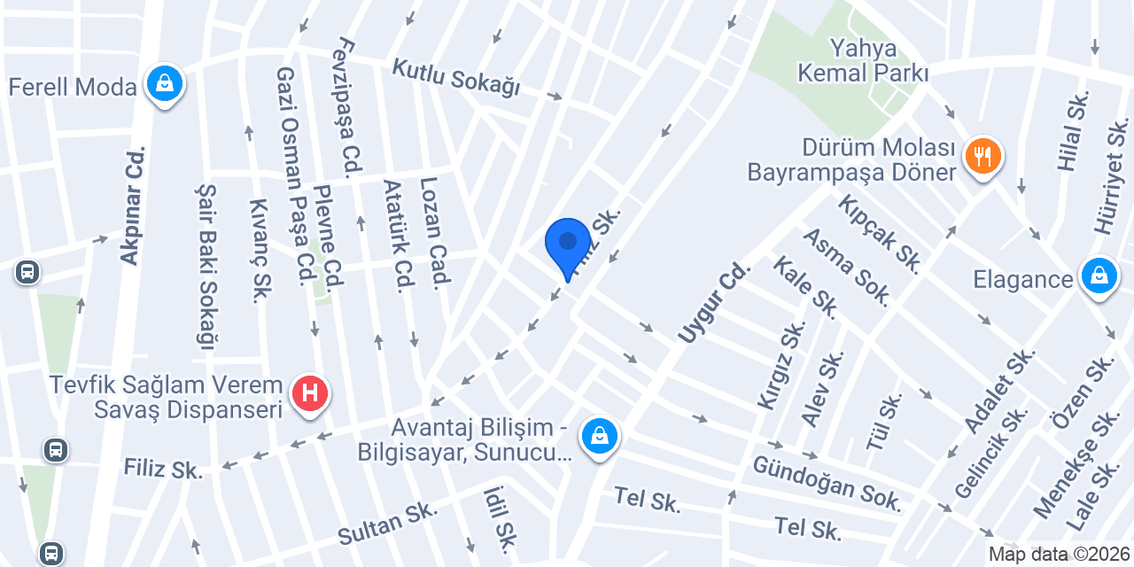 Md Erkek Kuaförü konumu