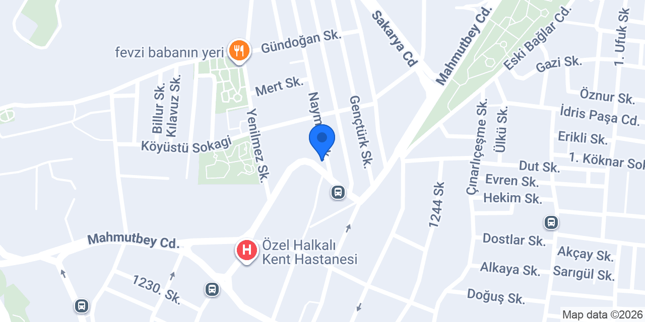 Altın Çiftlik HALKALI Şubesi konumu