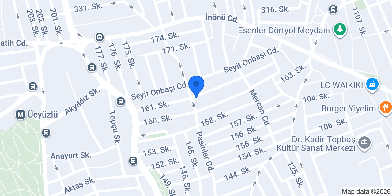 Dere tesisat konumu