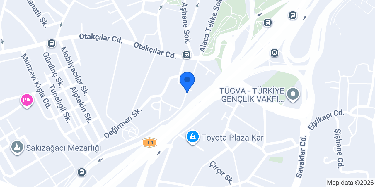Tek Çelik A.Ş konumu