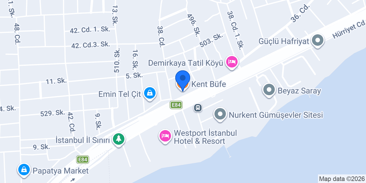Kent Büfe konumu